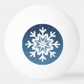 Laat het sneeuwen pingpongbal (Achterkant)