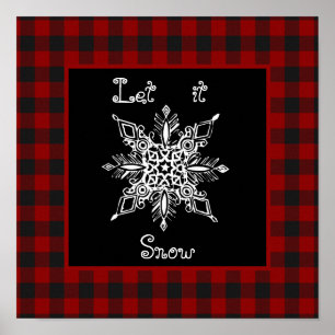 Laat het sneeuwen  poster