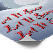 Laat het Sneeuwen! Poster (Hoek)