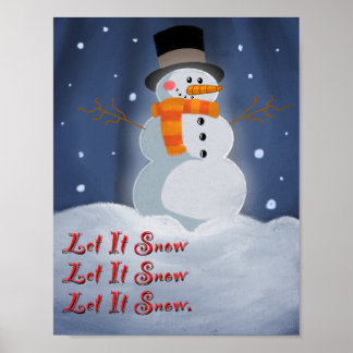 Laat het Sneeuwen! Poster