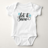 Laat het sneeuwen romper (Voorkant)