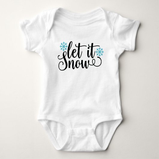 Laat het sneeuwen romper (Voorkant)