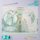 Laat het Sneeuwen Serie Ontwerp 1 Tissuepapier (Craft)