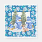 Laat het sneeuwen servet (Voorkant)