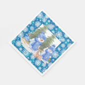 Laat het sneeuwen servet (Hoek)