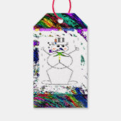 "Laat het sneeuwen" (set van 10) Gift Labels Cadeaulabel (Voorkant)