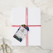 "Laat het sneeuwen" (set van 10) Gift Labels Cadeaulabel (Met Touw)