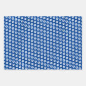 Laat het sneeuwen, sneeuwvlokken en snoepjes inpakpapier vel (Voorkant 3)