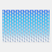 Laat het sneeuwen, sneeuwvlokken en snoepjes inpakpapier vel (Voorkant)