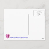 Laat het sneeuwen, snowman schetst briefkaarten (Achterkant)