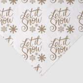 Laat het sneeuwen tissuepapier (Detail)