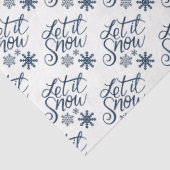 Laat het sneeuwen tissuepapier (Detail)