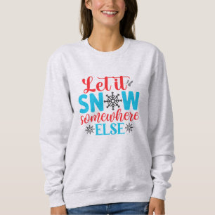 Laat het sneeuwen trui