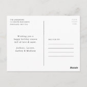 Laat het Sneeuwen | Vakantiefoto Briefkaart (Achterkant)