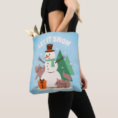 Laat het sneeuwen Vrienden Tote Bag (Dichtbij)