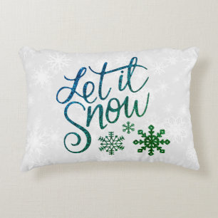 Laat het sneeuwpiloot decoratief kussen