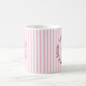 Laat het sneeuwroze Snowman kerstkoffie Mok (Center)