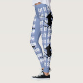 Laat het sneeuwskiër Leggings (Links)