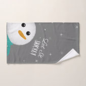 Laat het sneeuwsneeuwman handdoek (Handdoek)