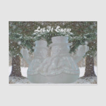 Laat het sneeuwwuiven Snowmen