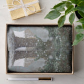 Laat het sneeuwwuiven Snowmen Tissuepapier (Geschenk)