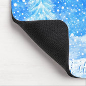 Laat het Snow Mousepad Muismat (Hoek)