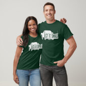 Laat het Snow Pickup Truck met Snowplow T-shirt (Unisex)