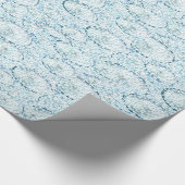 Laat het Snow Wrapping Paper Cadeaupapier (Hoek)
