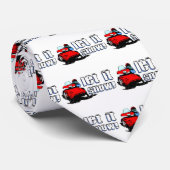 Laat het Snowmobile Stropdas (Opgerold)