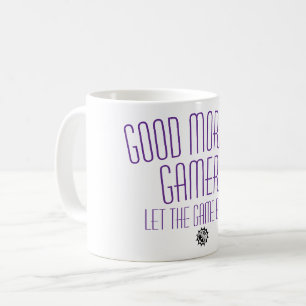 Laat het spel beginnen Gamer citaat Koffiemok