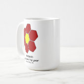 Laat het spoor achter koffiemok (Voorkant links)
