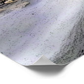 Laat het stromen 36 x 24 Poster (Hoek)