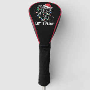 Laat het stromen Anatomie Hart Cardiale Verpleegst Golfheadcover