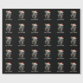 Laat het stromen Hart Verpleegster Kerstmis Cadeaupapier (Vlak)