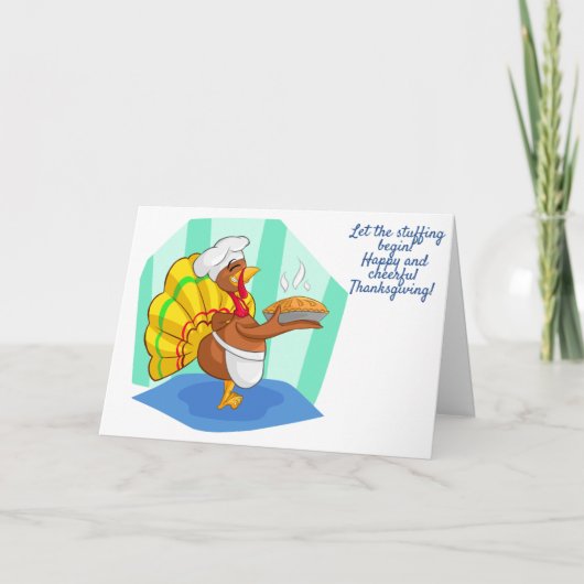 Laat het studeren beginnen! bedankkaart (Voorkant)