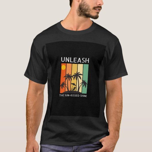Laat het Sun-Kissed Shine T-shirt los (Voorkant)