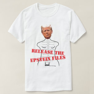 Laat het T-shirt van de bestanden los