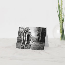 Laat het tellen bericht in Wenskaart Angel Kaart