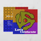 Laat het Tussenvoegsel van het Verslag van het Ver Kaart (Voorkant / Achterkant)