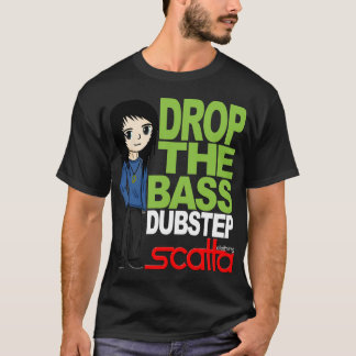 Laat het tweet-shirt met Bass vallen T-shirt