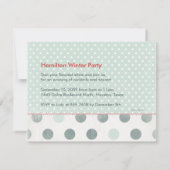 Laat het uitvindingen sneeuwen kaart (Achterkant)