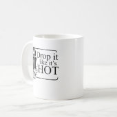 LAAT HET VALLEN ALSOF HET HETZELFDE IS KOFFIEMOK (Voorkant links)