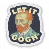 Laat het Vincent van Gogh zijn Sticker (Voorkant)