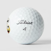 LAAT HET VLIEGEN! Gezegde Golfballen (Logo)