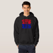 Laat het vrijheidspatriottisme hoodie (Voorkant volledig)