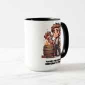 Laat het vuurwerk aan de profs over! mok (Voorkant rechts)