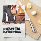 Laat het vuurwerk aan de profs over! theedoek (Quarter Fold)