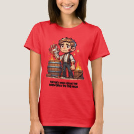 Laat het vuurwerk over aan de professionals! t-shirt