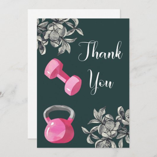 Laat het werken - Dank u voor uw kaart (Voorkant / Achterkant)