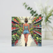 Laat het winkelen beginnen | Plant liefhebbers Kaart (Staand voorkant)